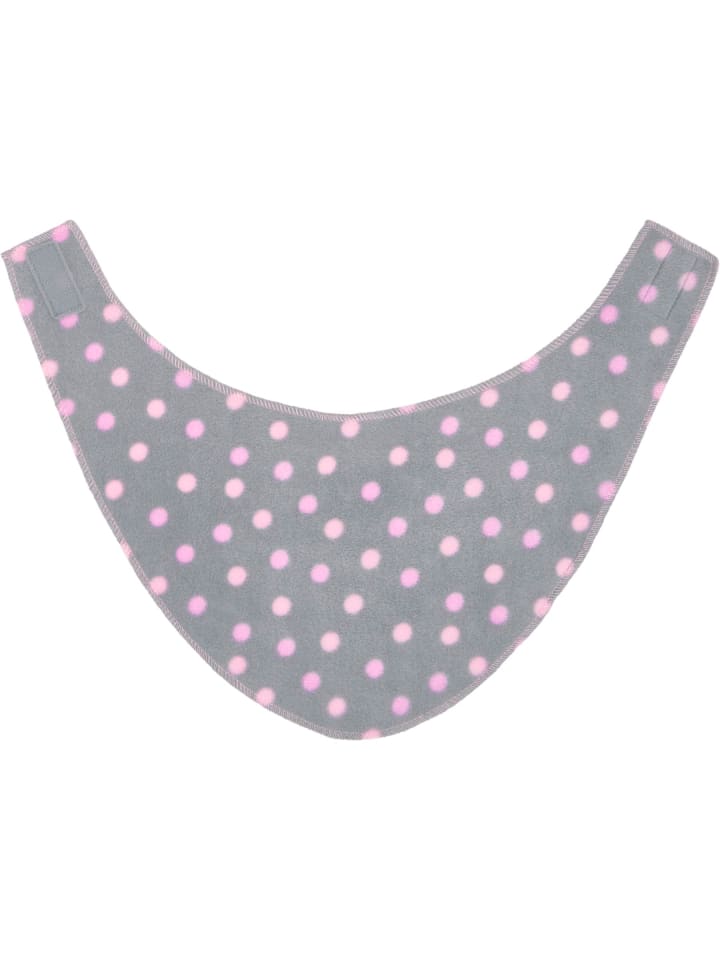 Playshoes Fleece-Dreieckstuch Punkte in Grau günstig kaufen onesize