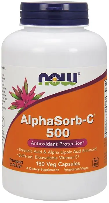 Now Foods Alphasorb-C 500 mg капсуле