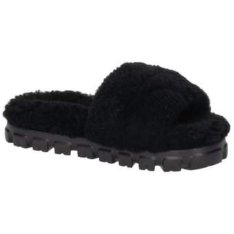 UGG Cozetta Curly Hausschuhe in schwarz