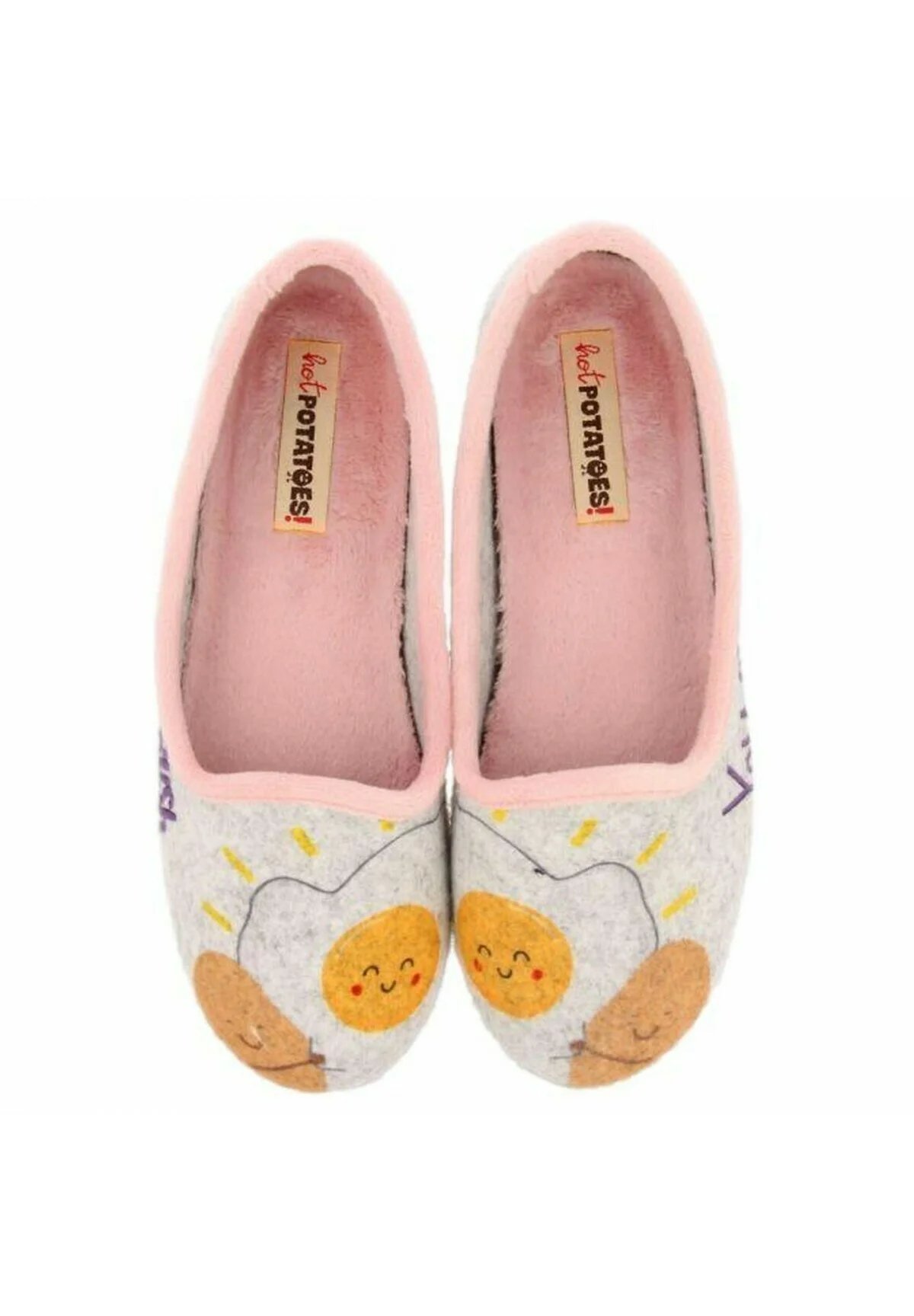 Zapatillas de patatas calientes