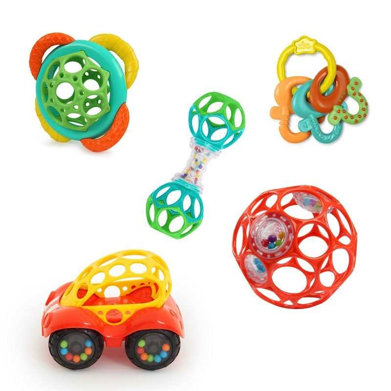 Coffret d'éveil 5 jeux Oball