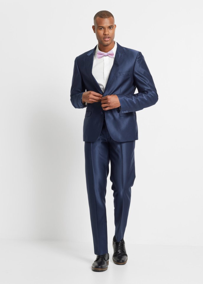 Hochzeitsanzug Slim Fit (3-tlg.Set): Sakko, Hose, Fliege