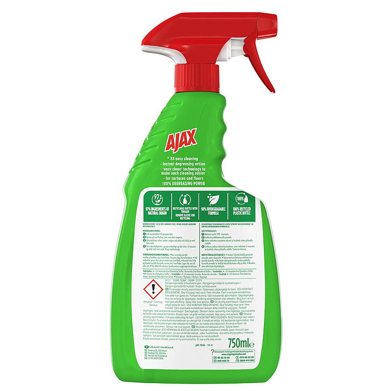 Ajax Ajax Kjøkken 750 ml Kjøkken spray