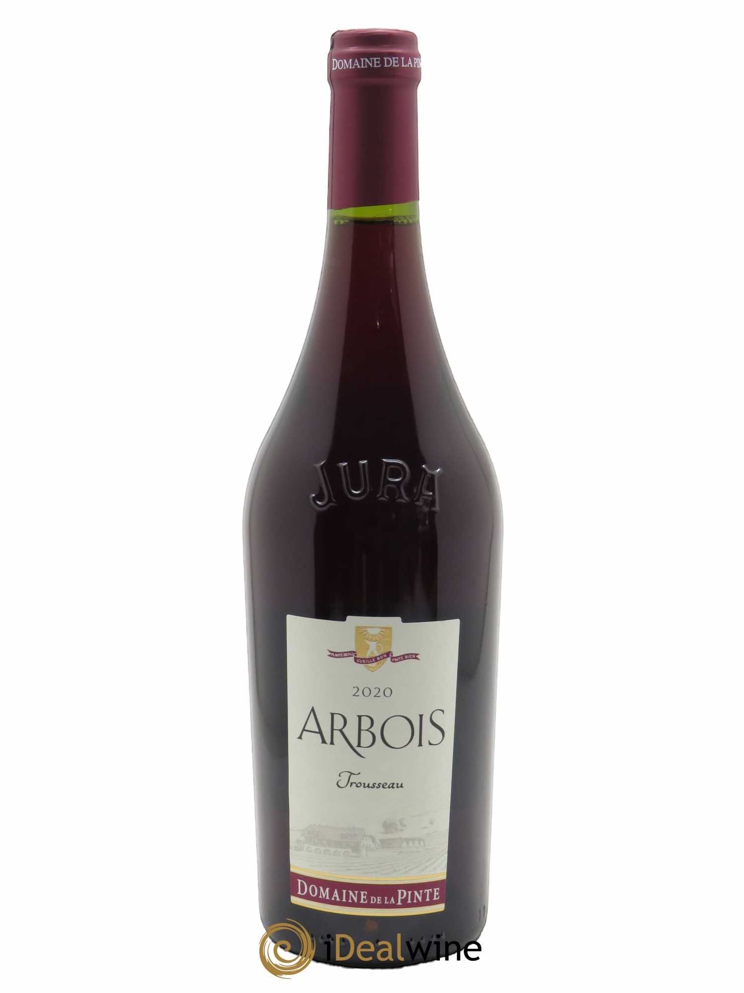 Arbois Trousseau Domaine de la Pinte  2020 - Lot de 1 Bouteille