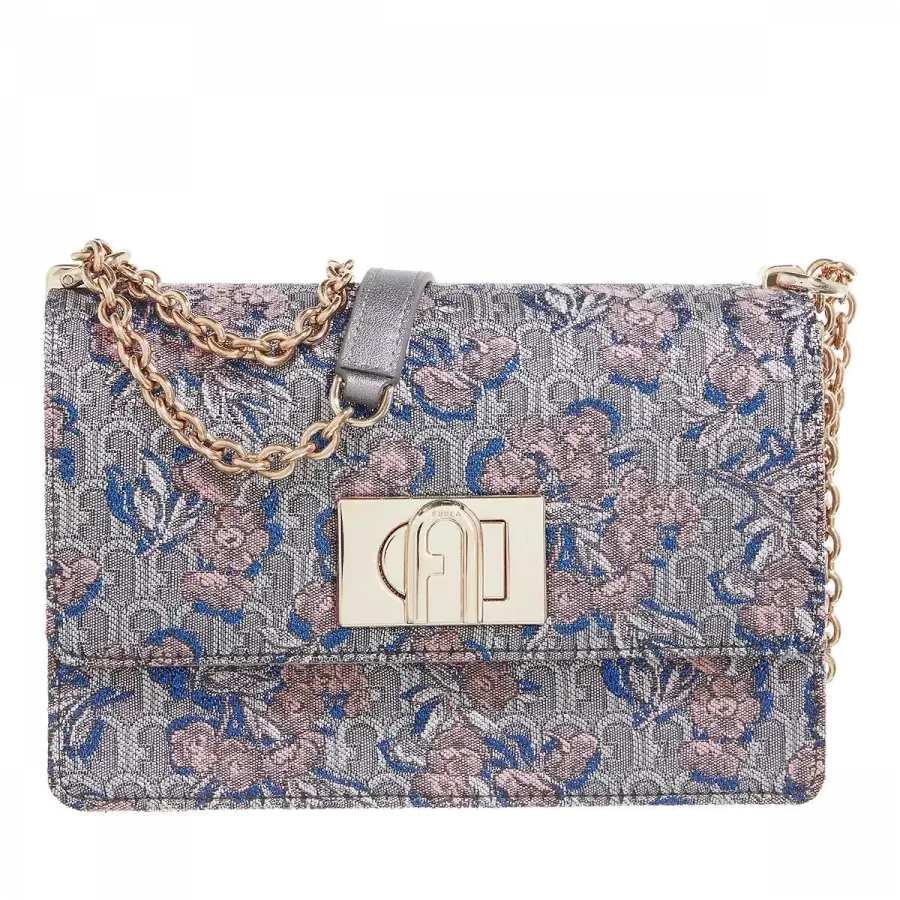 Furla - Furla Shoulder Bags Textil Silver - silber