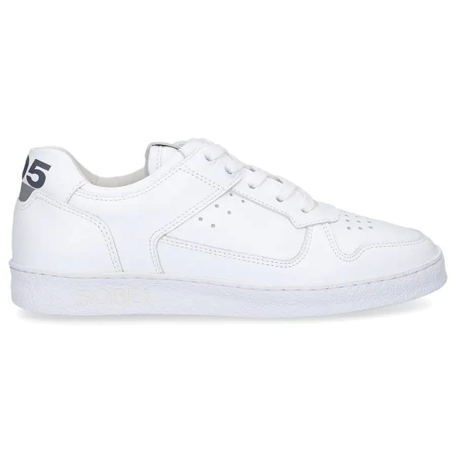 305 SOBE - Sneaker low DELANO Kalbsleder - weiß