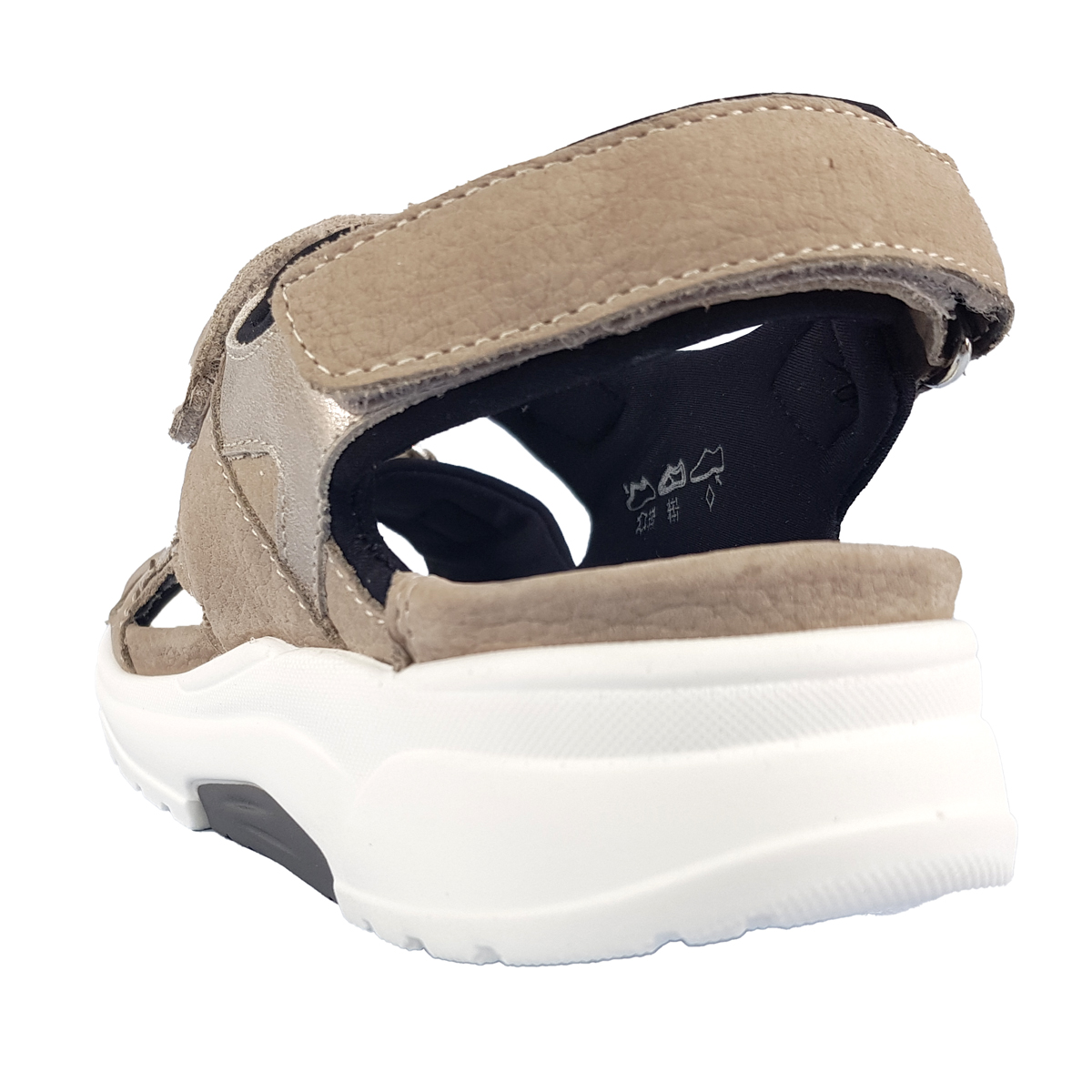 Waldläufer Yvonne 707002-305/320 Beige 320 BEIGE STEIN SCHWARZ