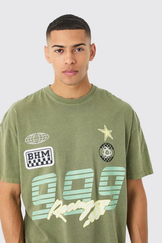 Heavyweight Overdye Moto T-shirt
