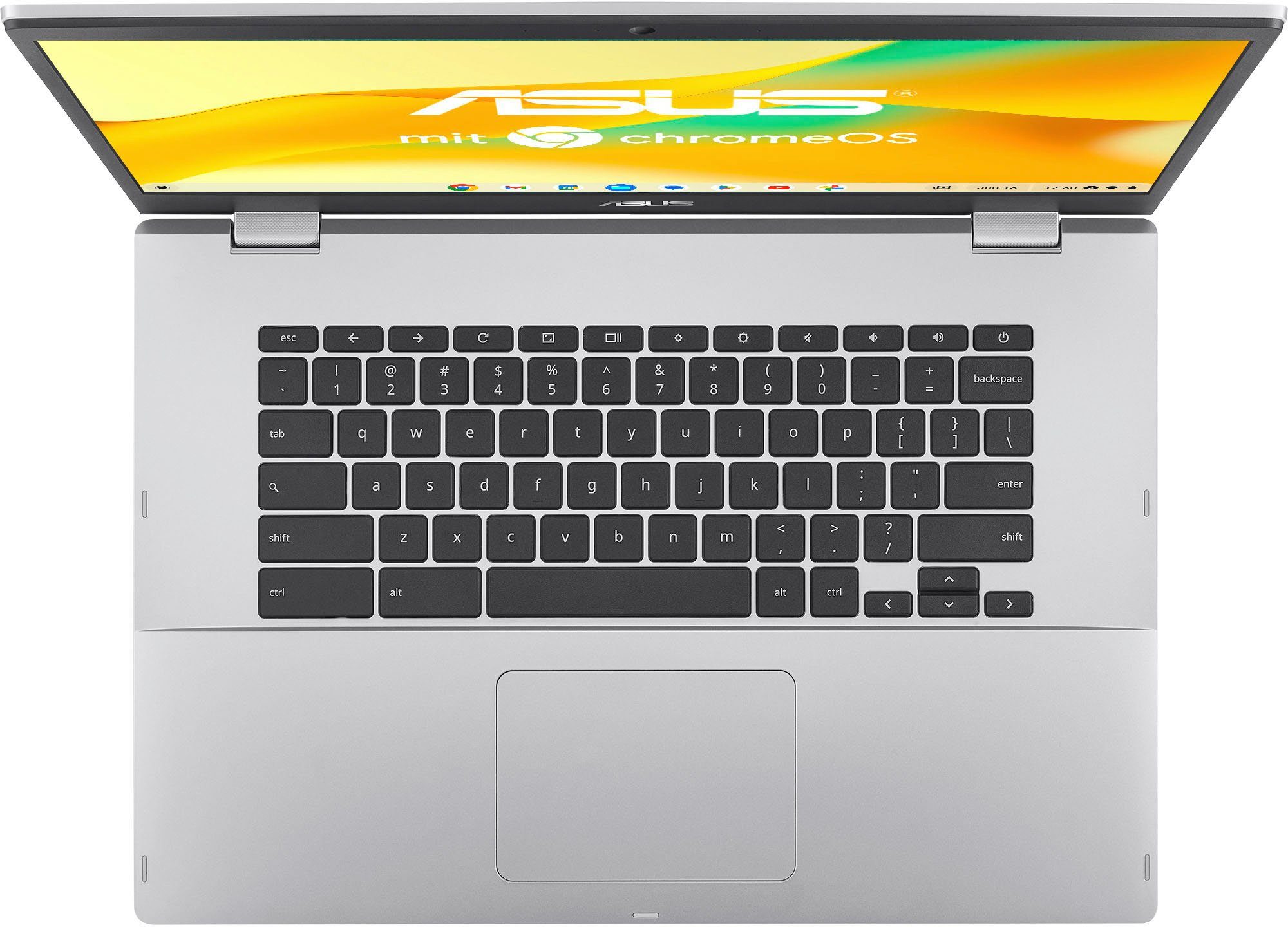 Asus CX1 CX1500CKA-EJ0161 Chromebook (39,6 cm/15,6 Zoll, Intel Pentium Silber N6000, UHD Graphics)
