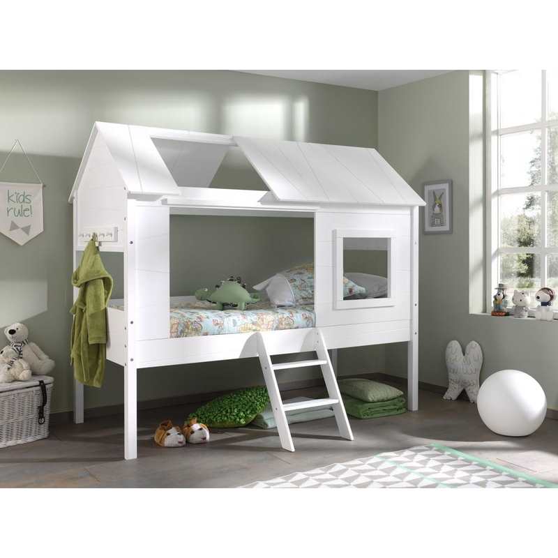 Lit cabane 90x200cm Charlotte