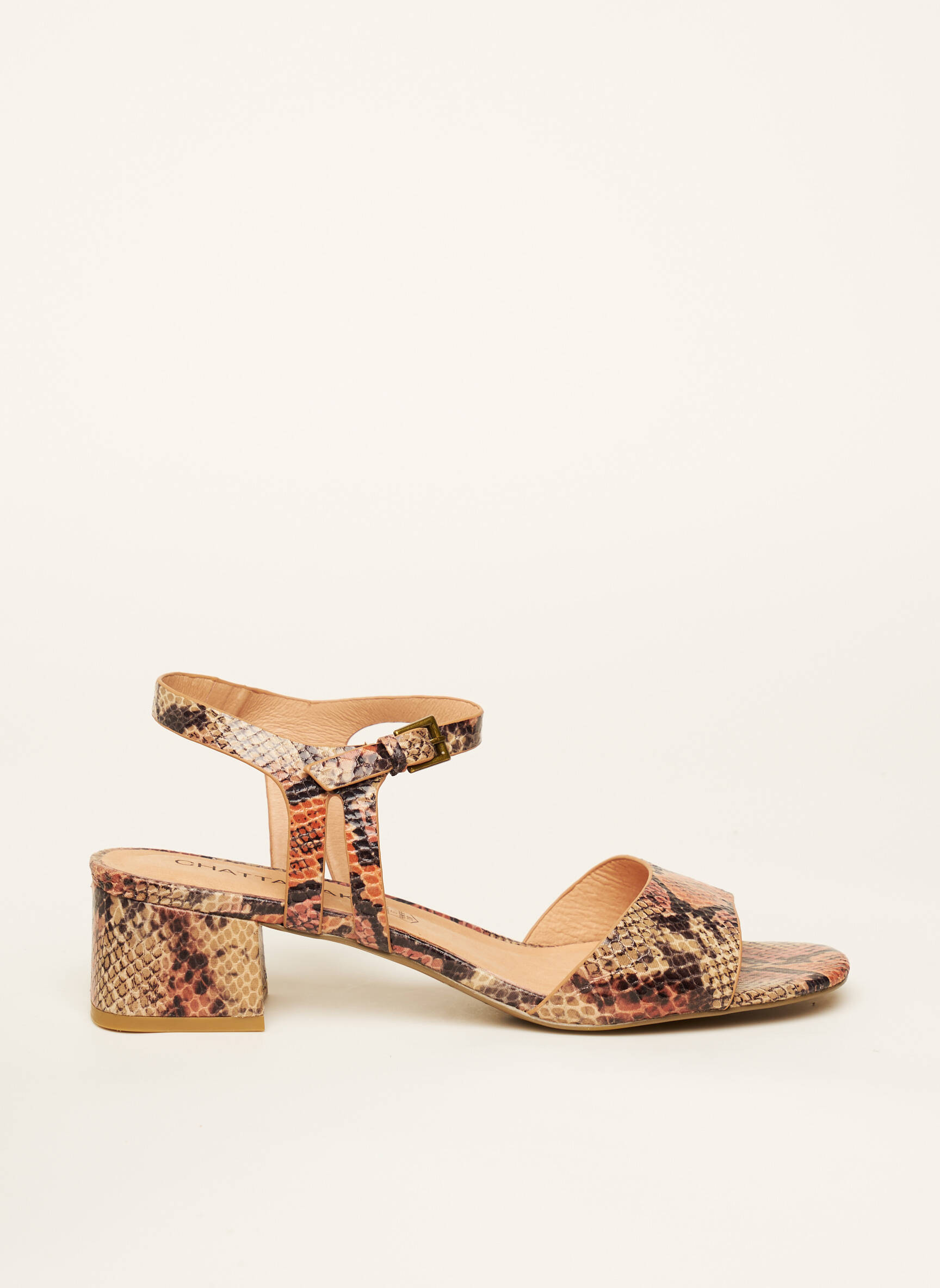 Chattawak Sandales Nu Pieds Femme couleur bleu