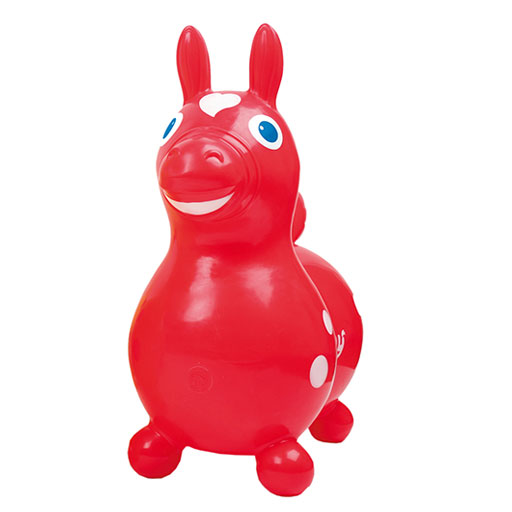 RODY Sprungpferd rot  1 St