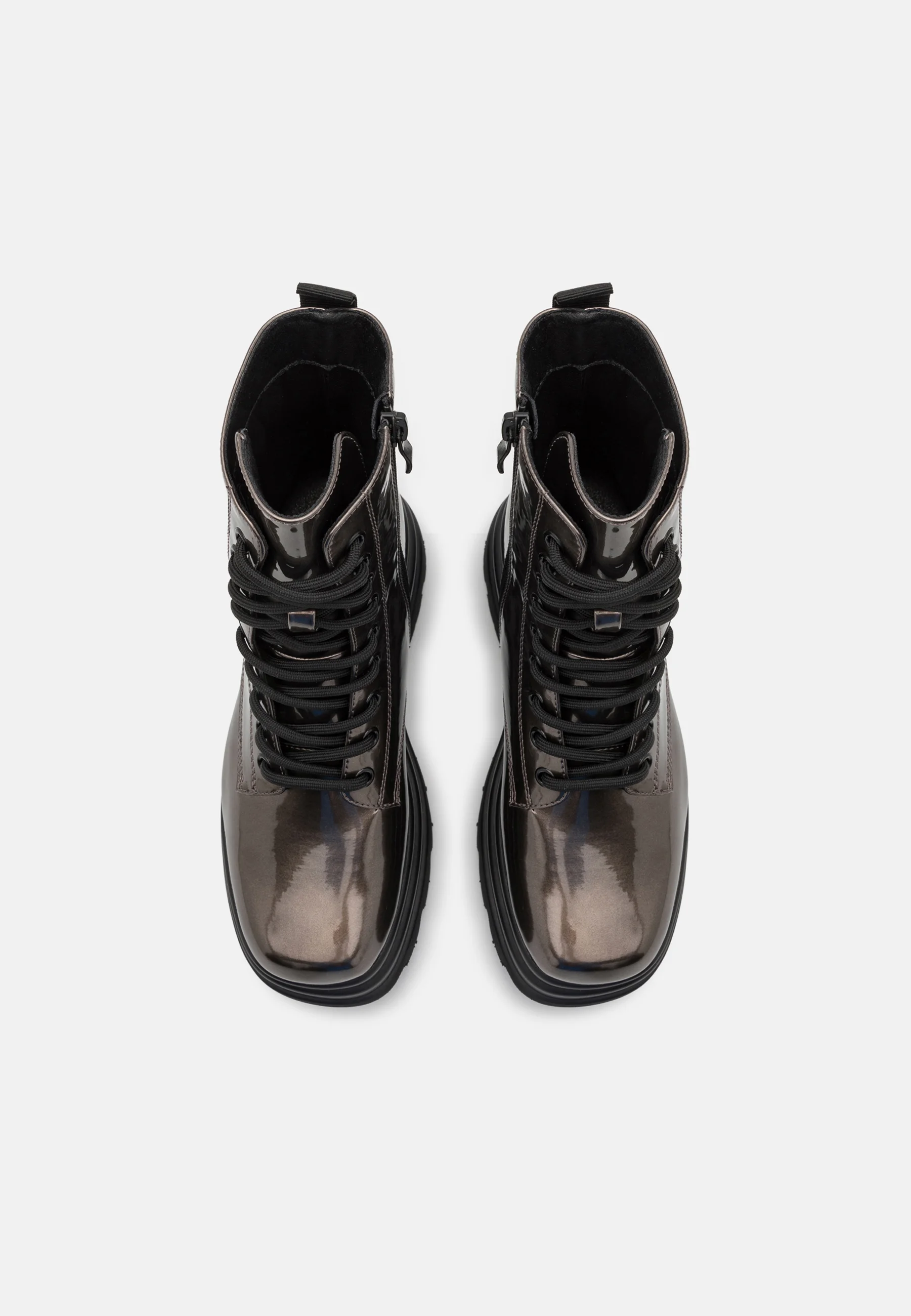 Koi Footwear DEATHWATCH TRIDENT PLATFORM BOOTS - Botines con cordones