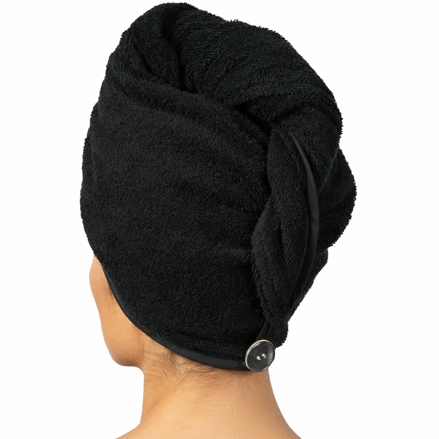 Möve Handtuch-Turbane Basic black - 199