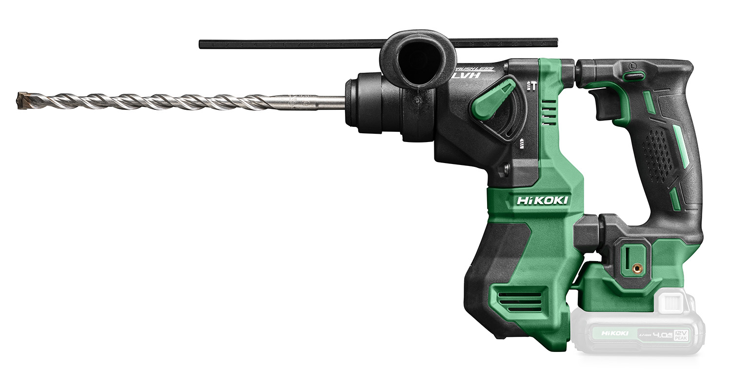 Marteau perforateur sans fil HiKOKI DH12DDW2Z 12 V (batteries et chargeur non inclus) en HSC II