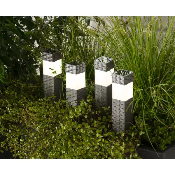 Solar-Säulen 4er-Set