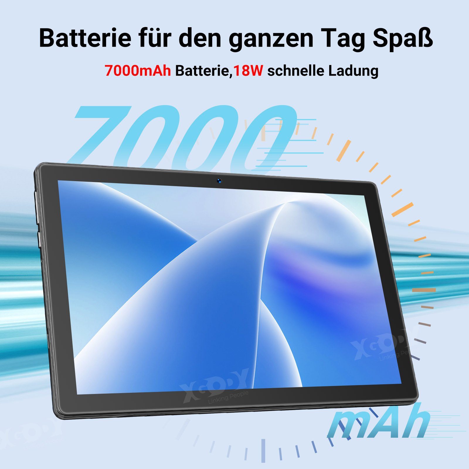 XGODY N01 Pro, (4G+6G) RAM, 256 ROM Tablet (10,1