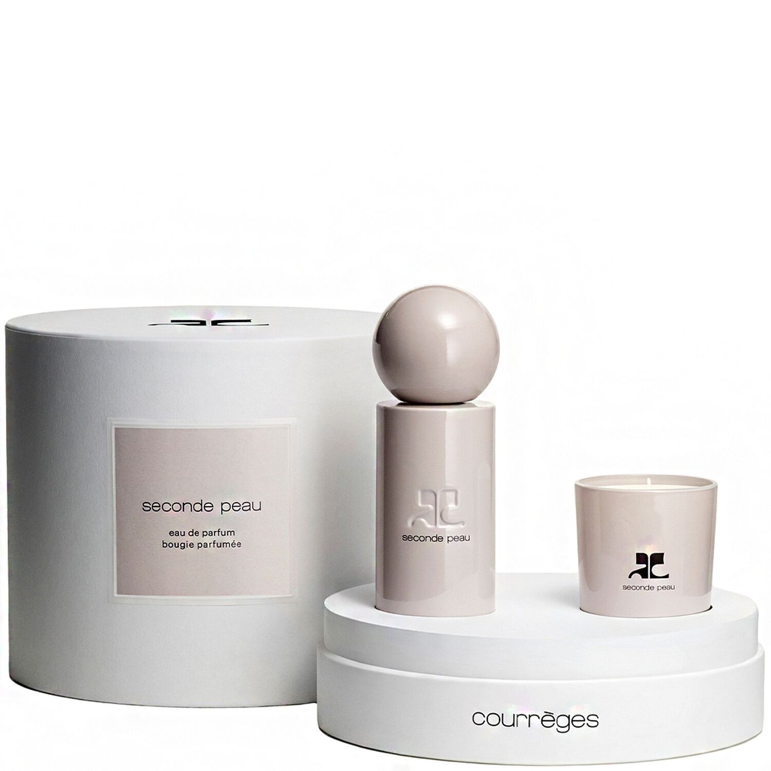Courrèges Seconde Peau Coffret Eau de Parfum 100 ml + Bougie 75g