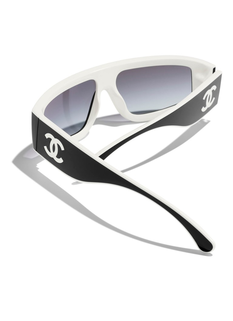 CHANEL SHIELD SUNGLASSES