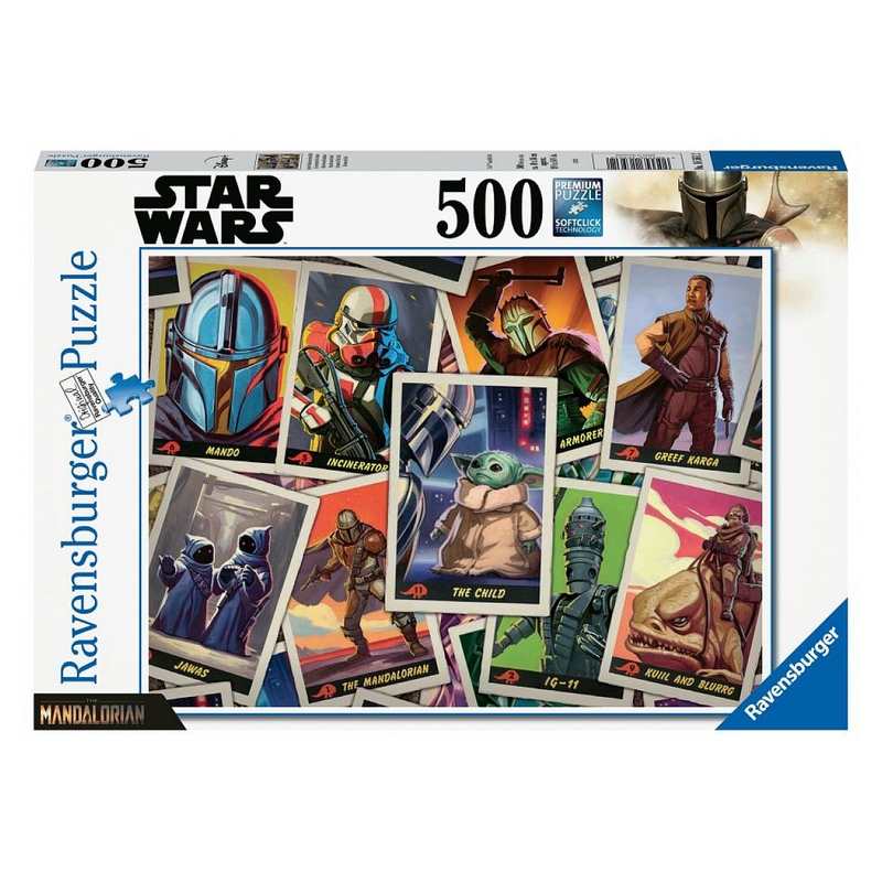 Puzzle baby Yoda Star Wars mandalorian 500 pièces