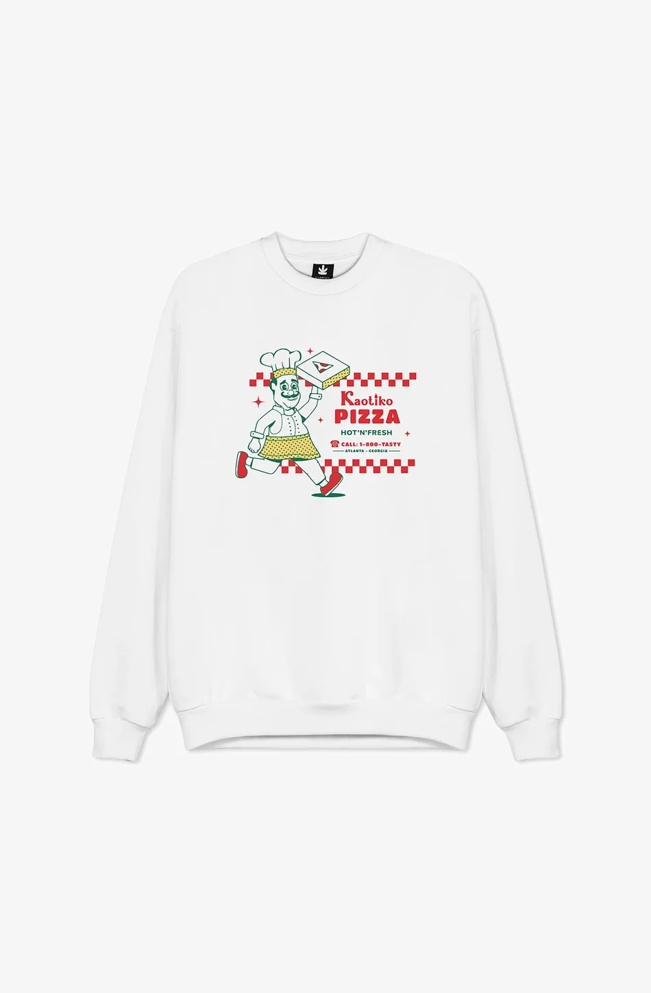 Kaotiko CREW HOT PIZZA UNISEX - Sudadera