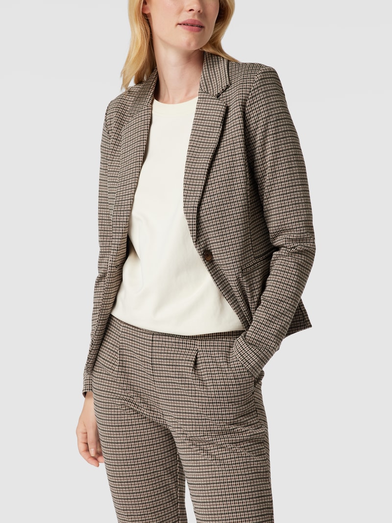 Blazer mit Reverskragen Modell 'IHKate' in beige