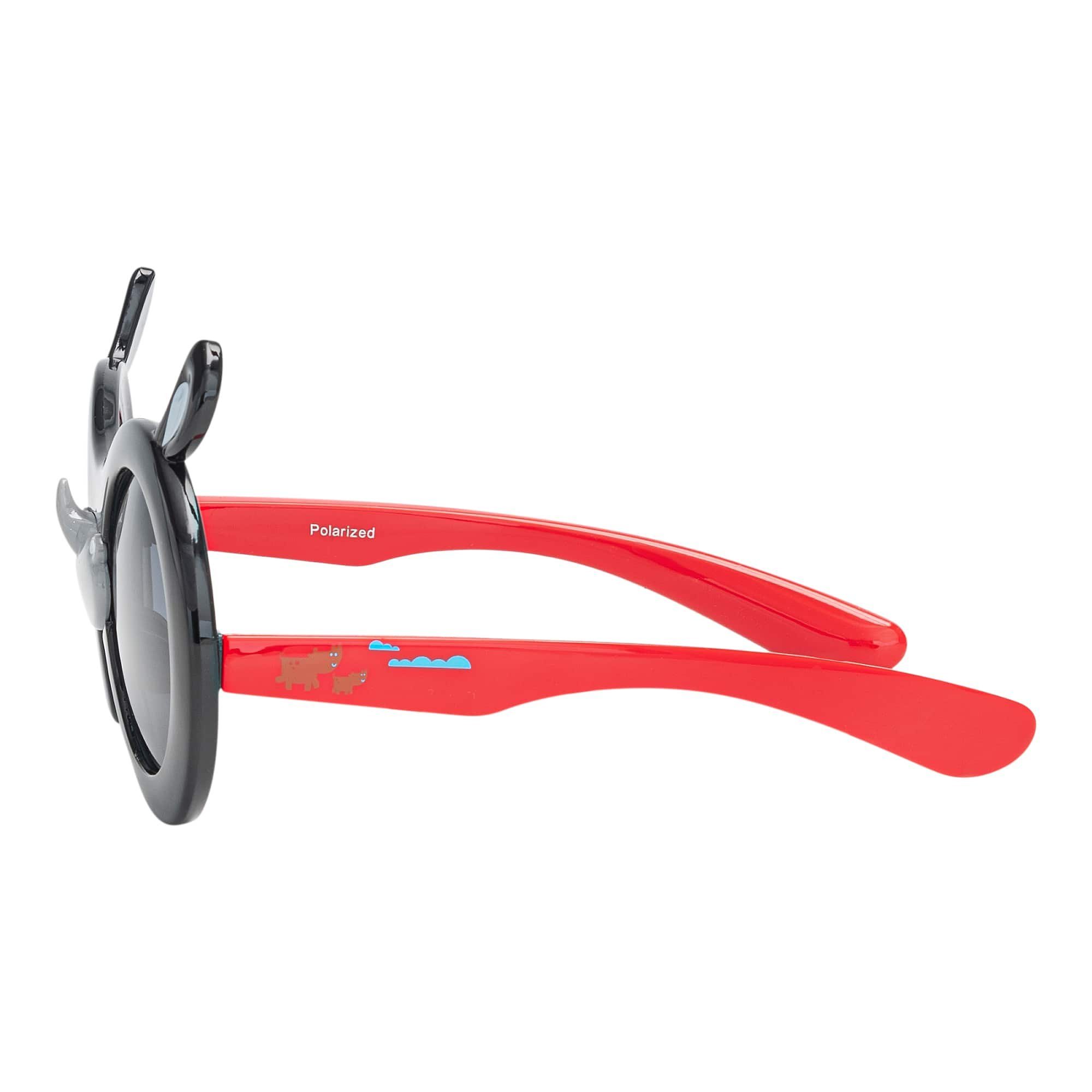 BEZLIT Eyewear Sonnenbrille Mädchen Kinder Sonnenbrille Nilpferd Motiv (1-St) mit polarisierten Linsen
