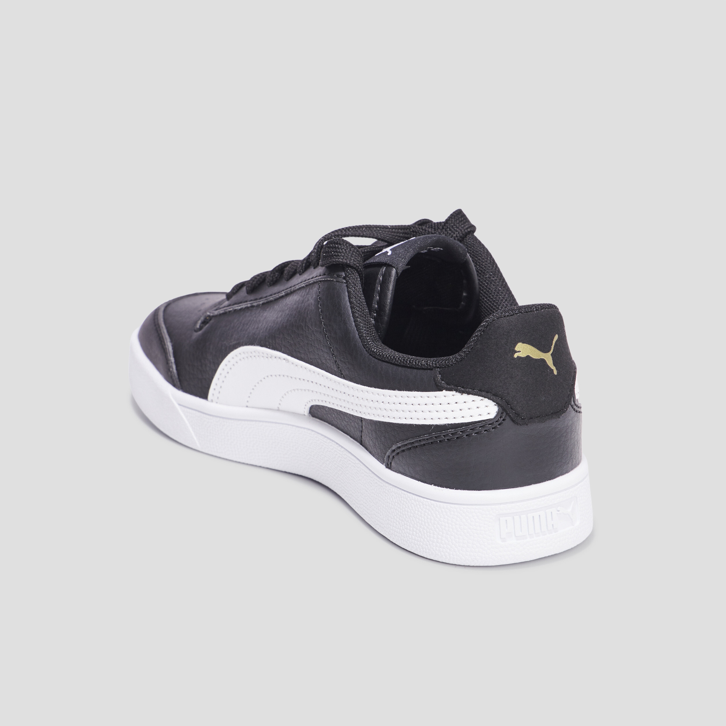 Tennis basses à lacets Puma Shuffle noir garçon | La Halle