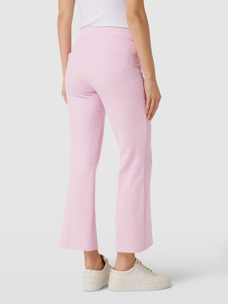 Stoffhose mit Bügelfalten Modell 'FAITH' in rosa