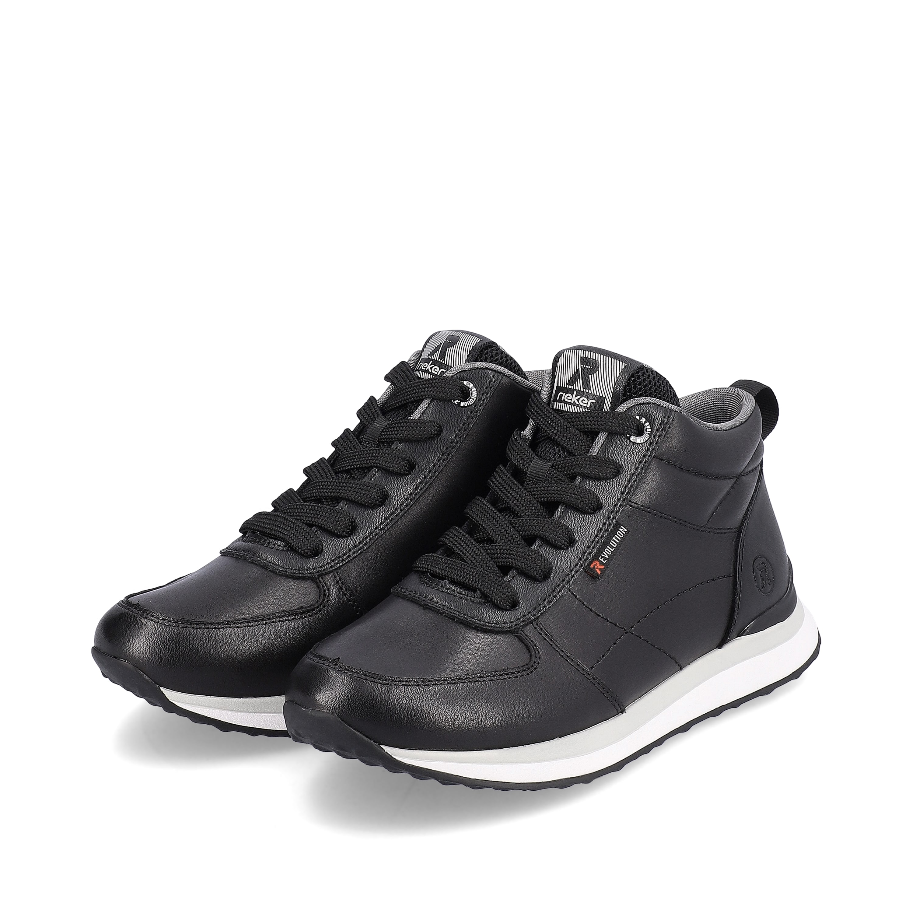 Rieker Damen Sneaker High deep black