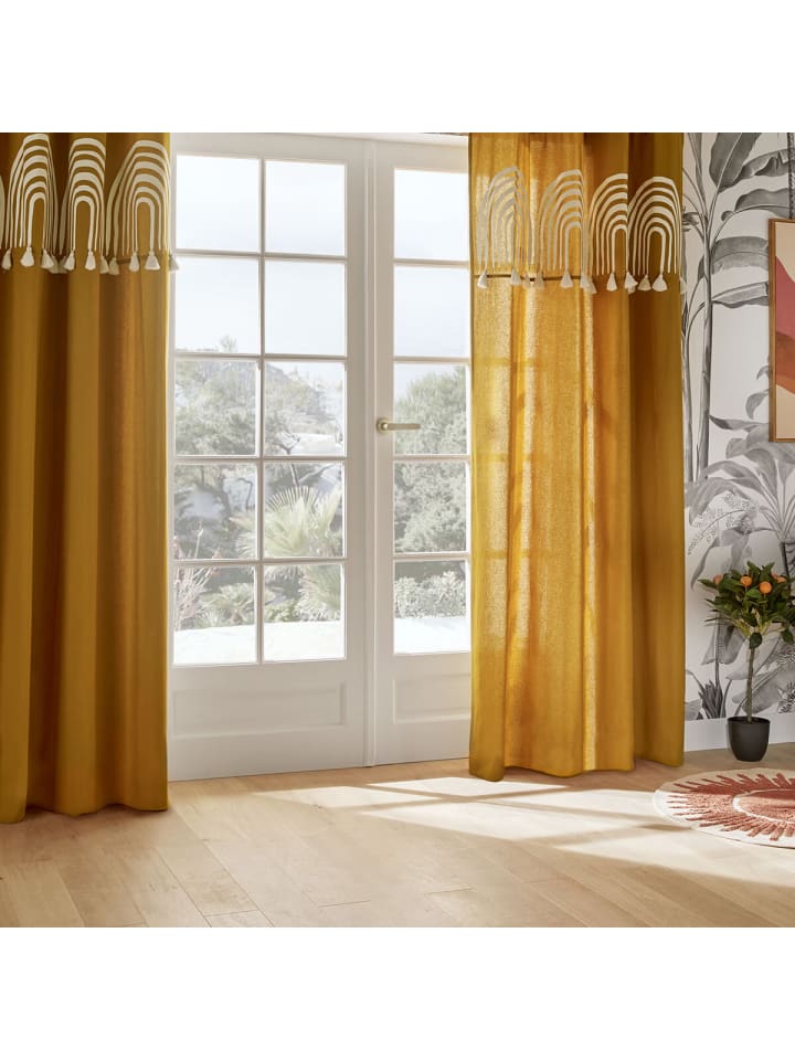 Atmosphera Créateur d'intérieur Vorhang in orange günstig kaufen onesize