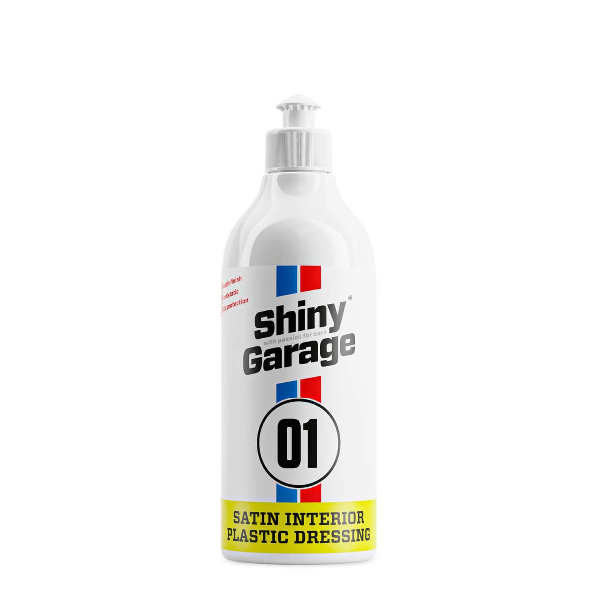 Shiny Garage Satin Interior Plastic Dressing Kunststoffpflege 500ml