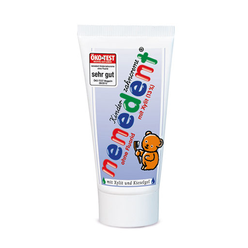 NENEDENT Kinderzahnpasta ohne Fluorid  50 ml  Zahncreme