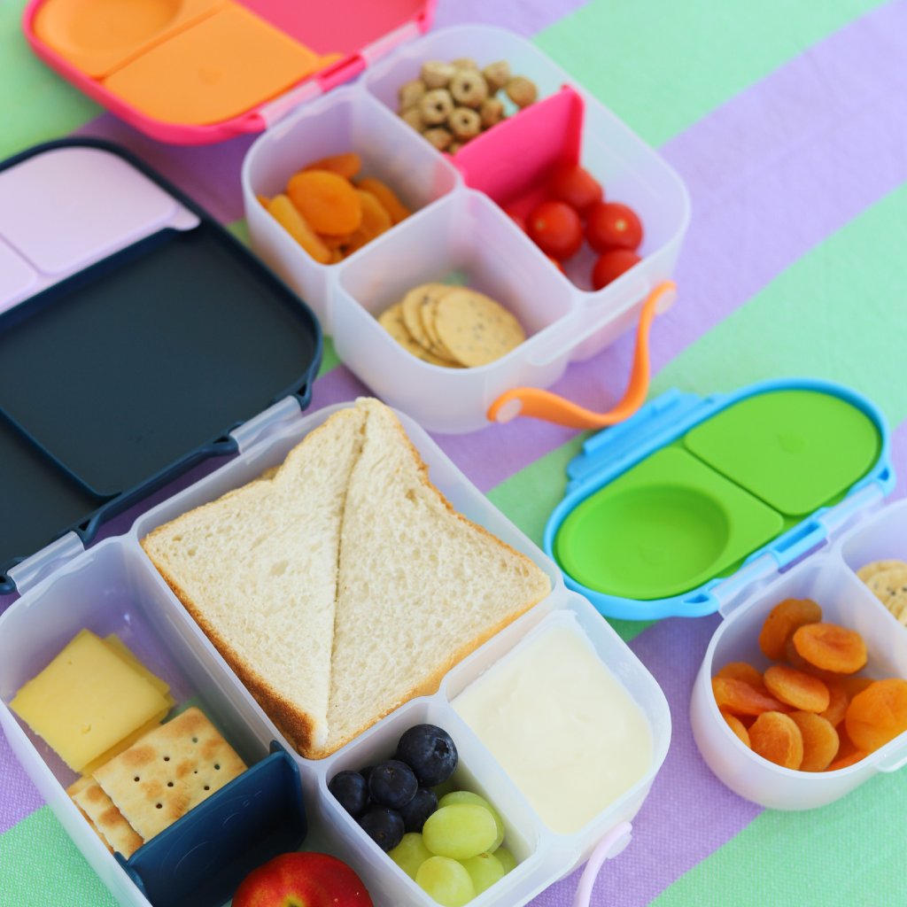 b.box Mini Lunchbox - Blue Slate (mittel)