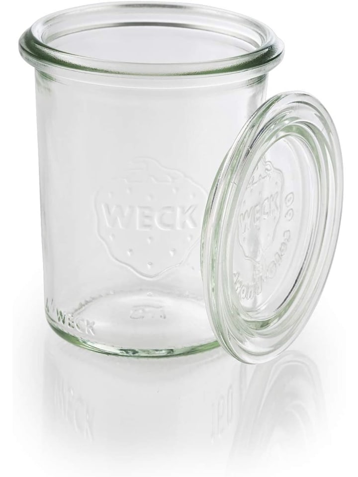 APS 12er Set Weck-Glas mit Deckel Set in Transparent Ø 6 cm, H: 8 cm  günstig kaufen onesize