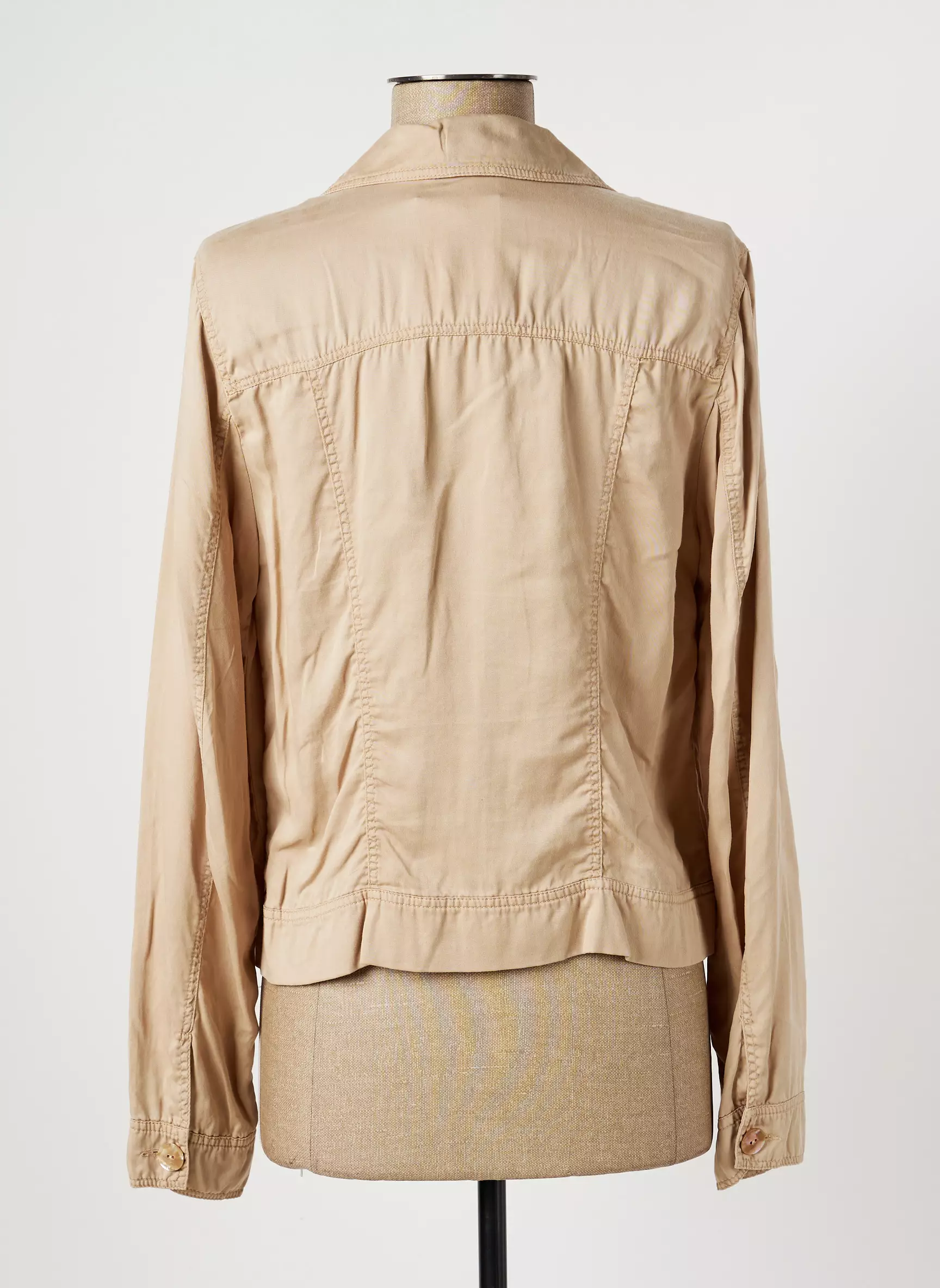 Just White Vestecasual Femme couleur beige