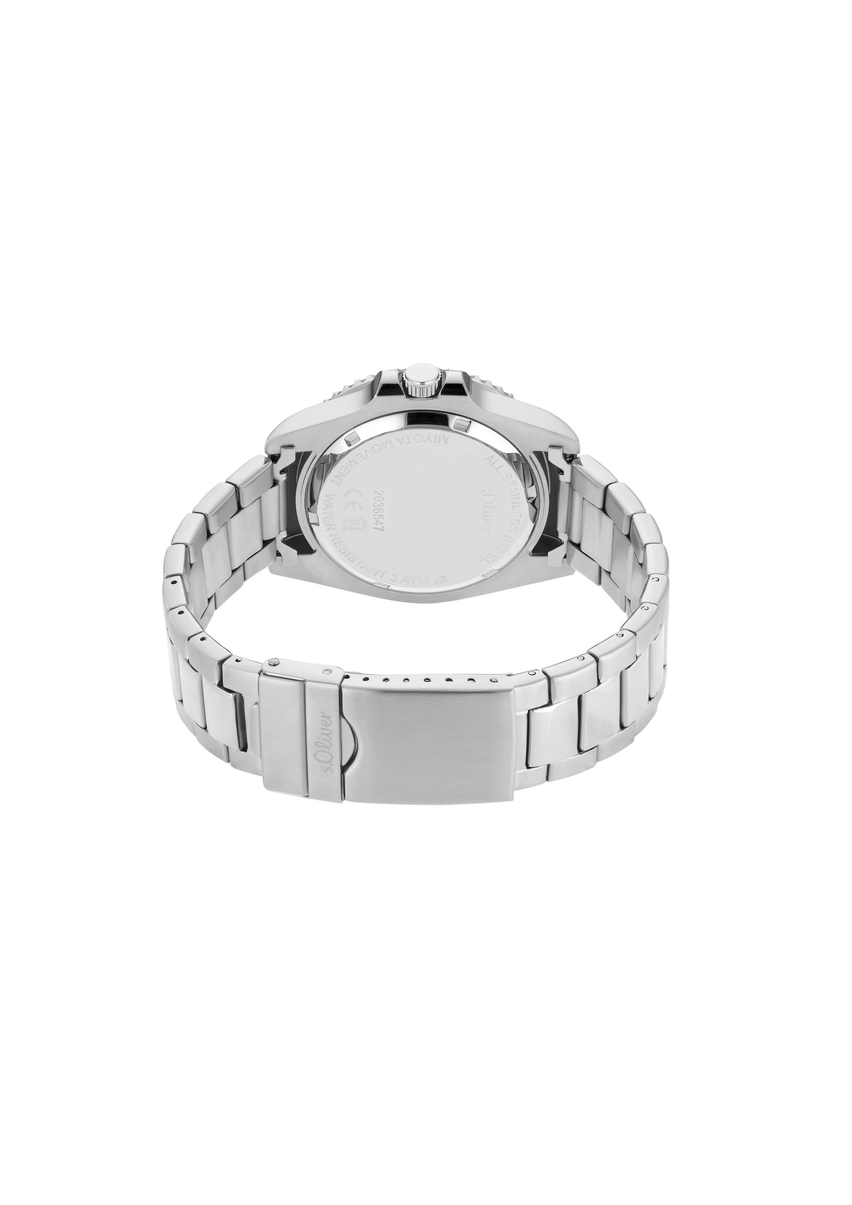 Armbanduhr mit Metallband  6009011-92B0