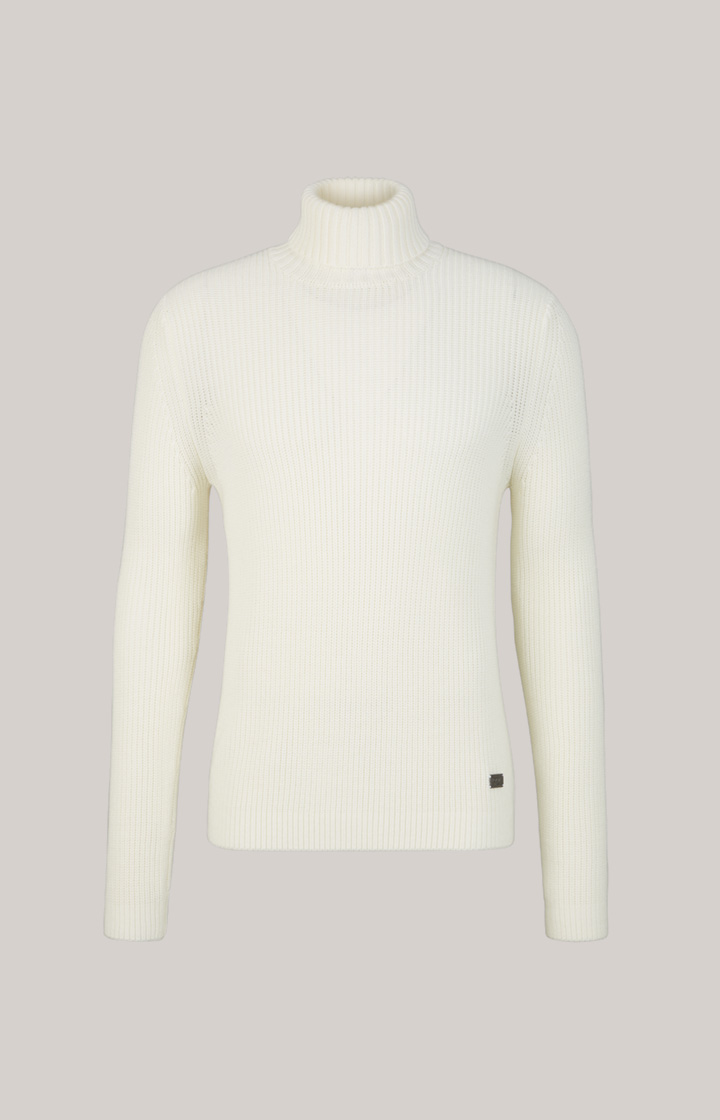 Rollkragenpullover Orlin in Offwhite