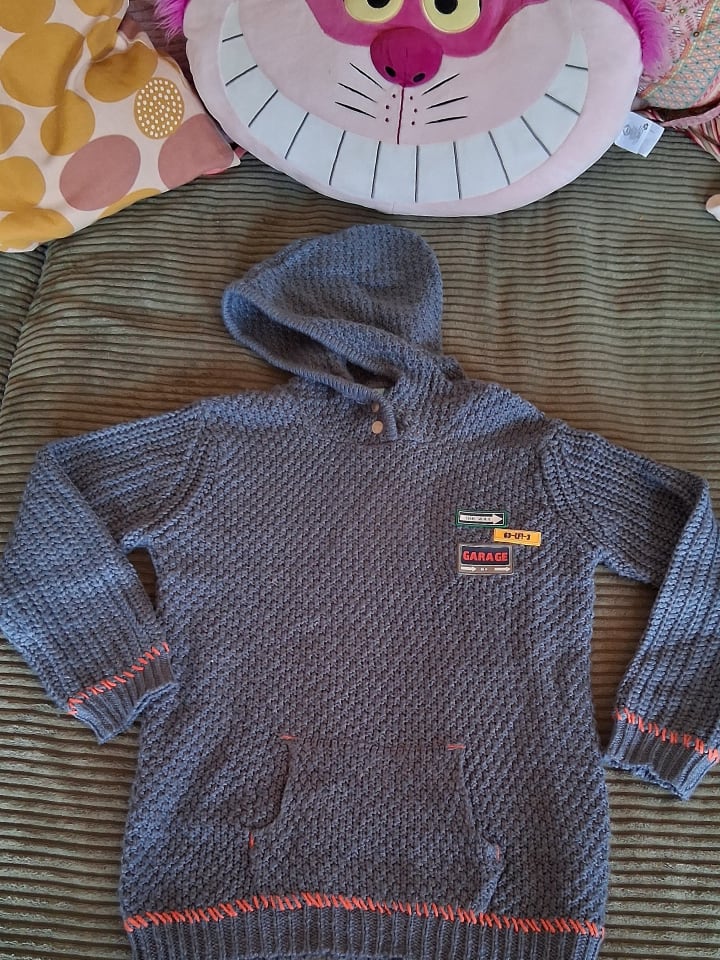 Lief Strickpullover ⭐ Hoodie Blau 122 eher 128 ...fällt groß aus  günstig kaufen 122