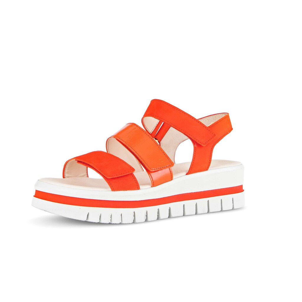 Gabor fashion Plateau Sandale orange