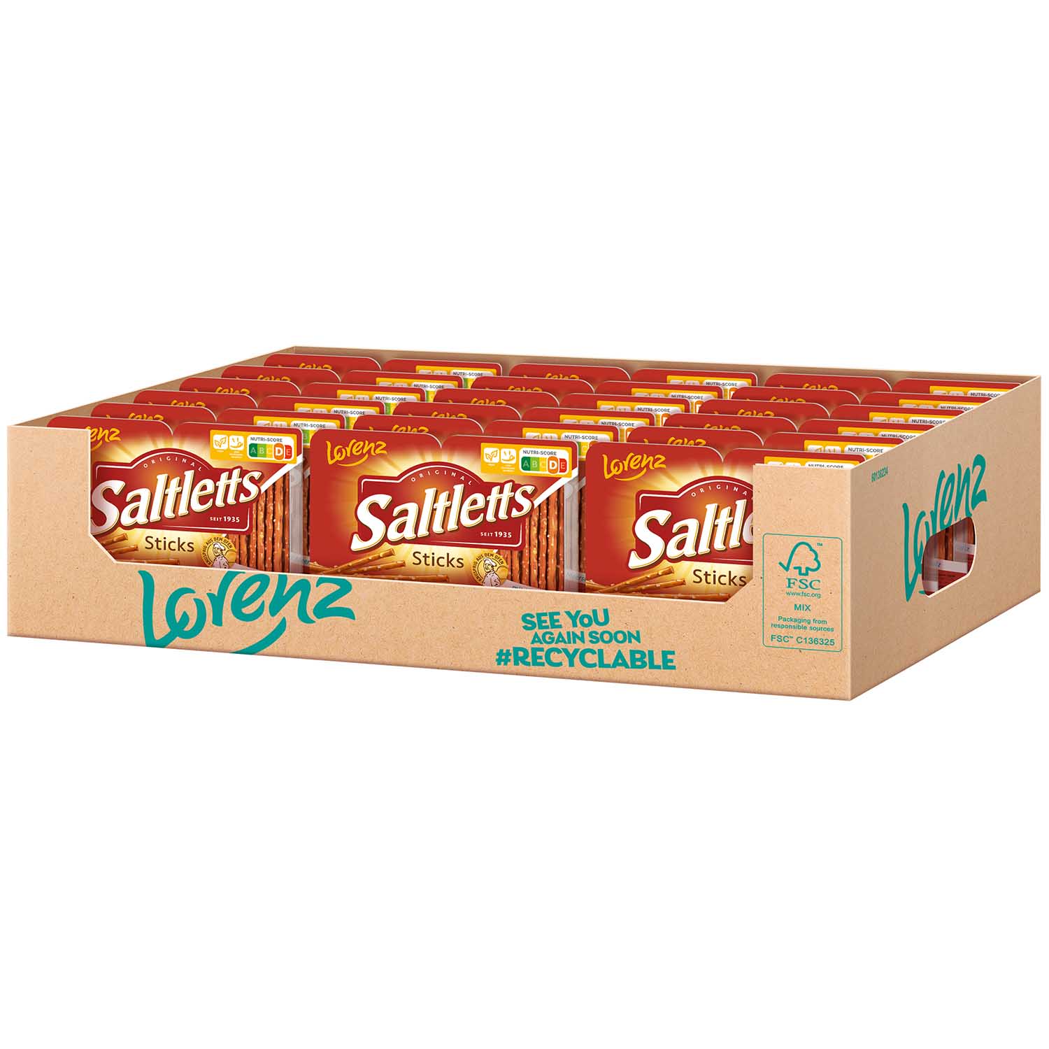Saltletts Sticks Classic 250g