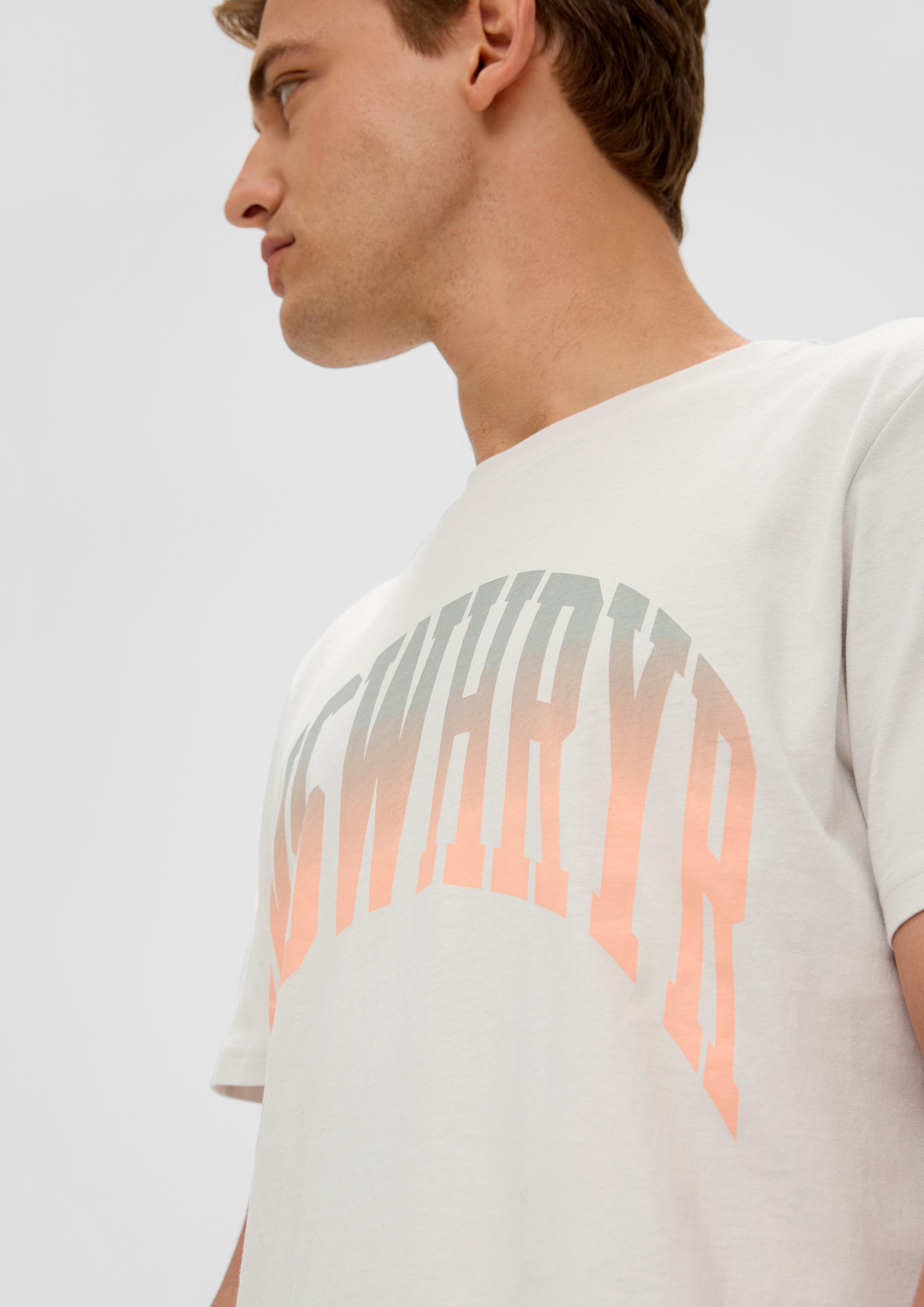 T-Shirt mit Frontprint  2134873-03D0