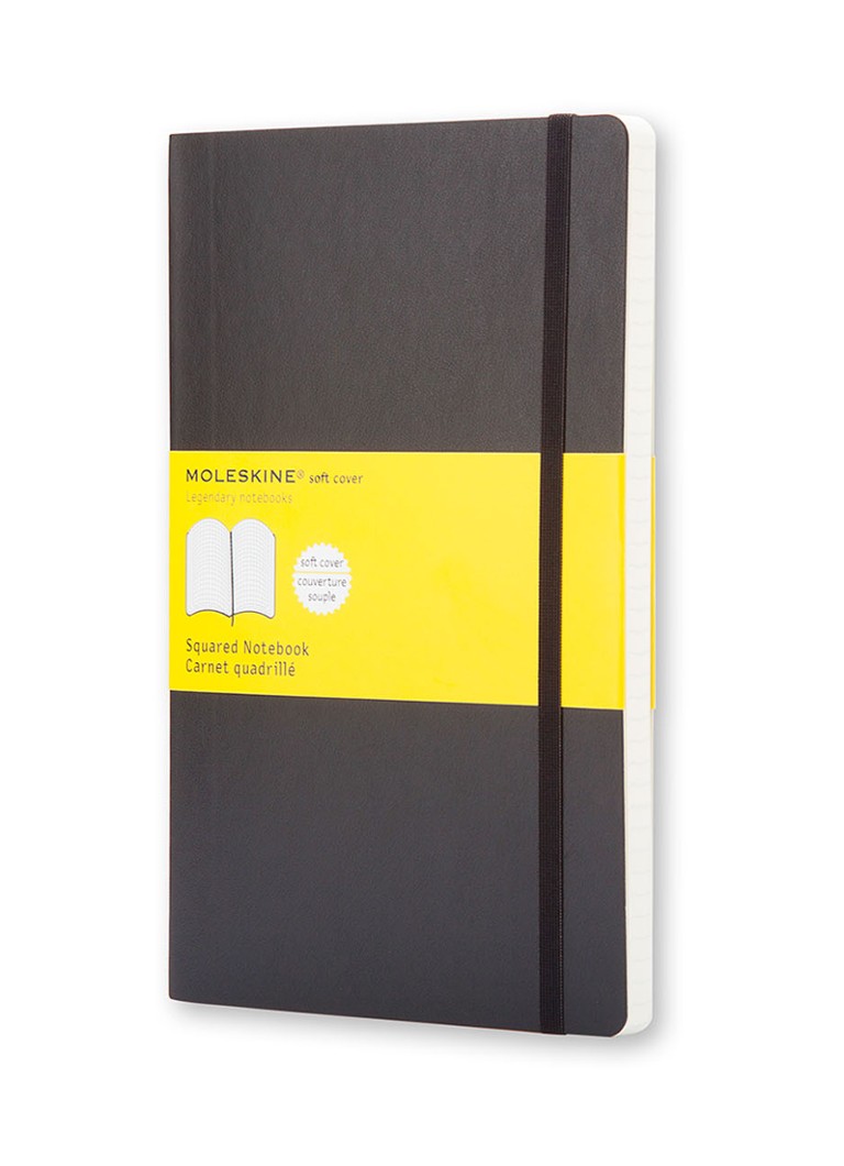 Notatnik Moleskine z papierem w linie, 21 x 13 cm