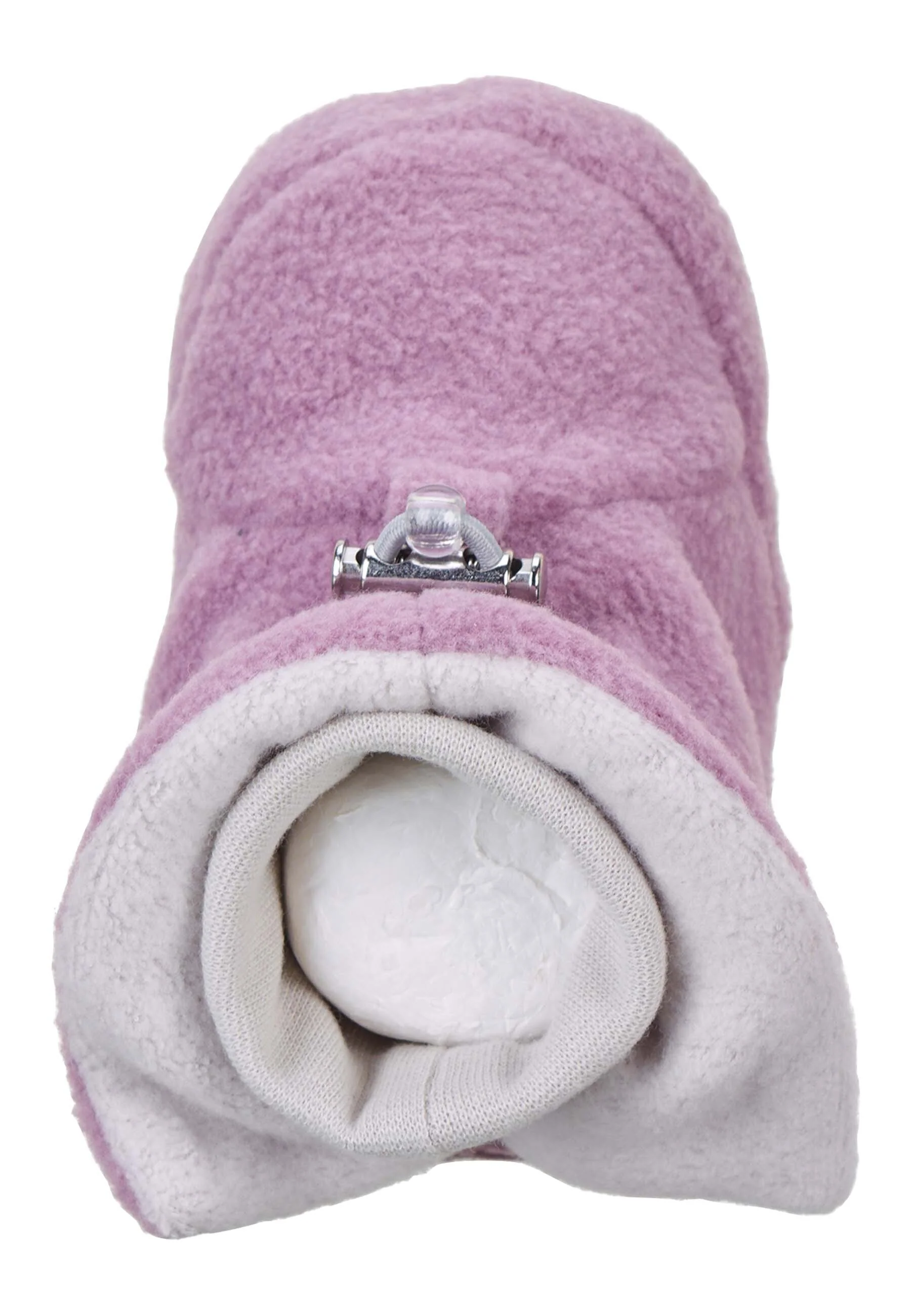 Baby-Stiefel aus Microfleece melange (recycelt)