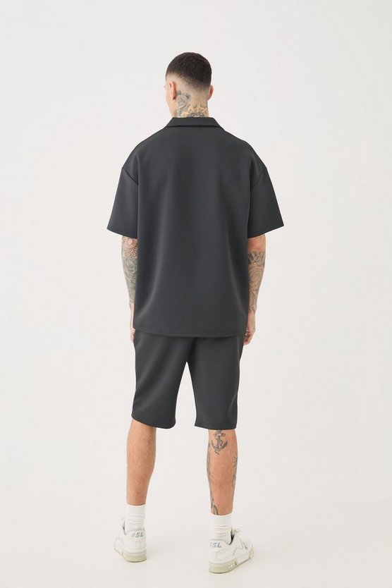 Tall Slim-Fit Scuba Shorts