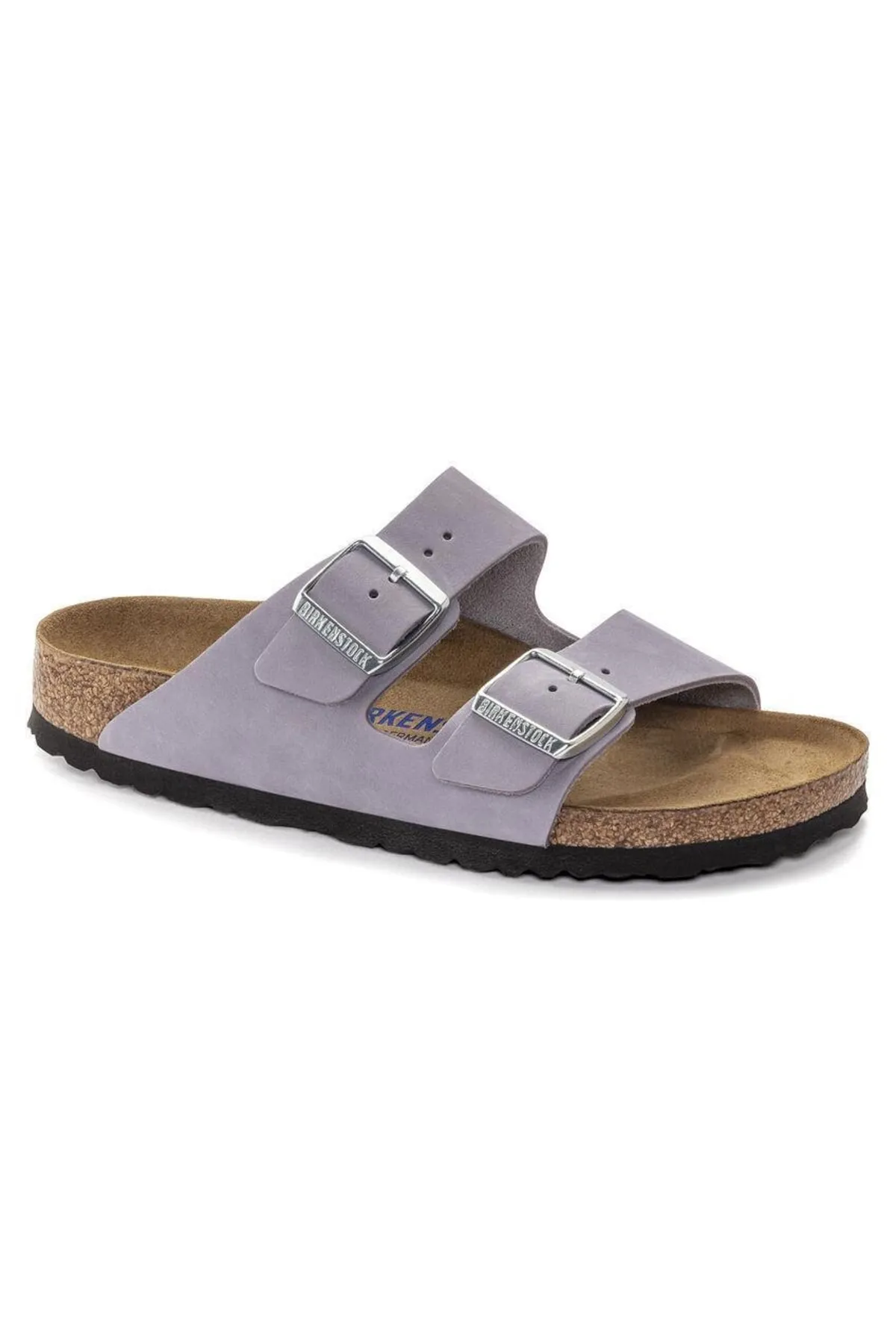 Birkenstock  Pantolette - Lila - Flacher Absatz