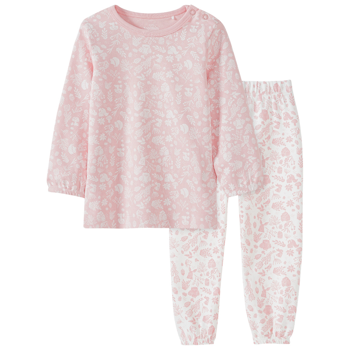 Baby Schlafanzug mit Allover-Print