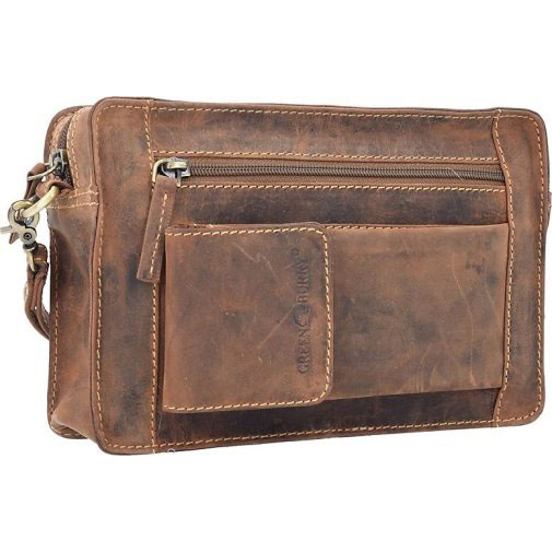 Greenburry Vintage Herrentasche Leder 22 cm