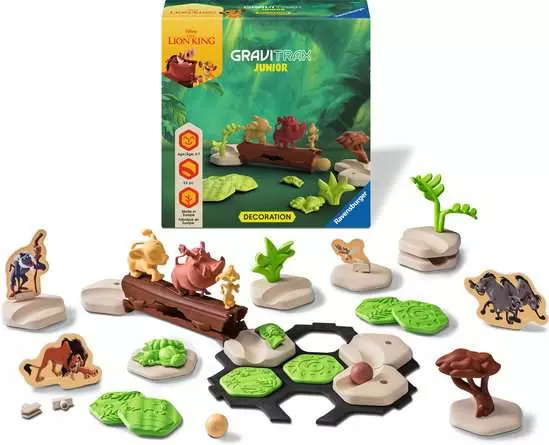 GraviTrax Junior Extension Lion King - Kugelbahn-Erweiterung für Kinder ab 3 Jahren