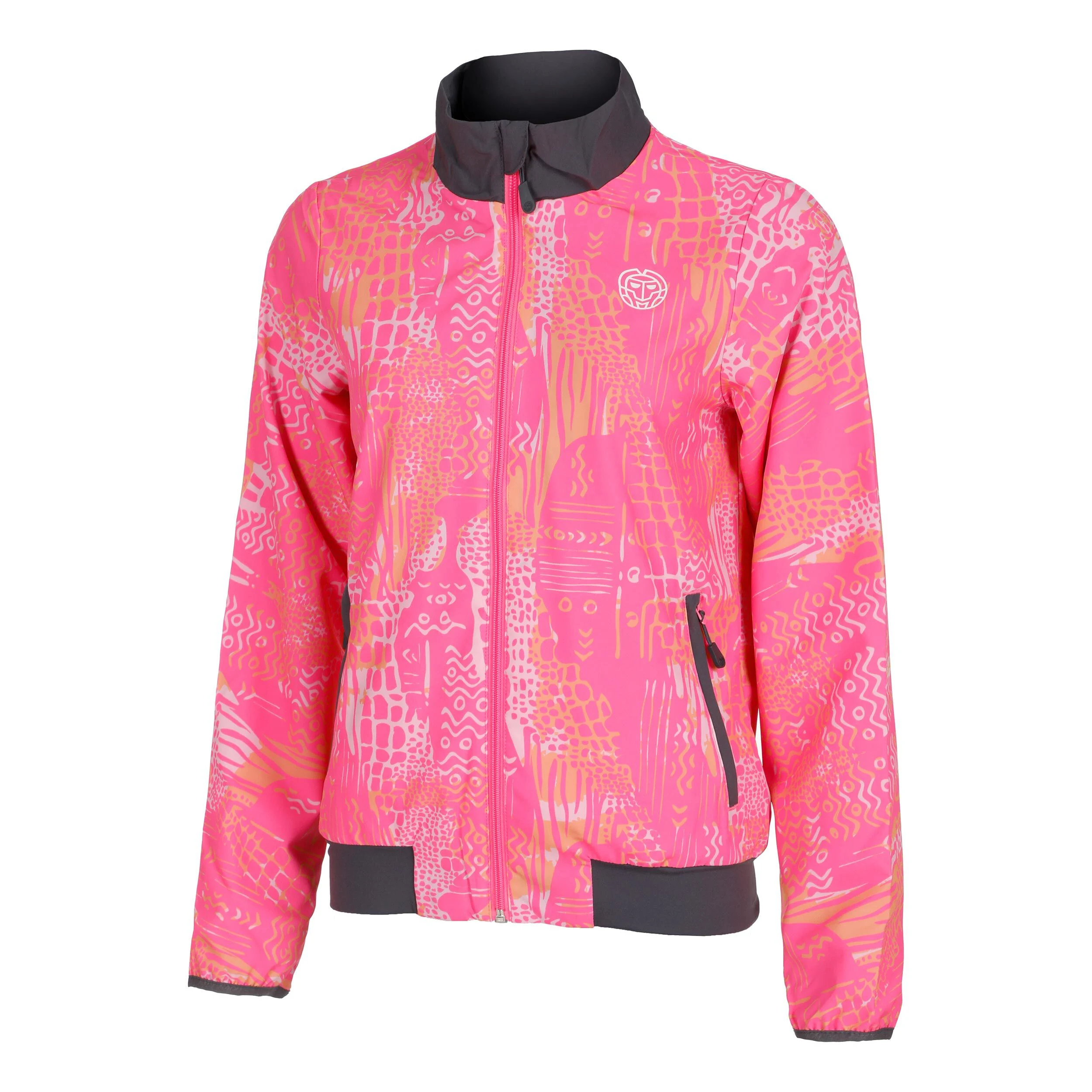 Gene Tech Trainingsjacke Damen - Grau, Pink